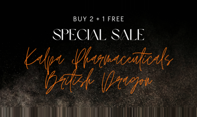 Buy 2 get 1 FREE - Kalpa Pharma and British Dragon
