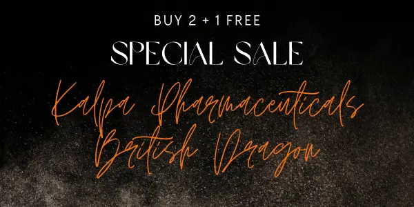 Buy 2 get 1 FREE - Kalpa Pharma and British Dragon