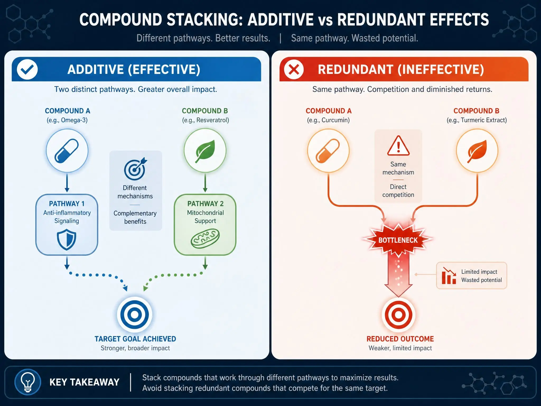 Peptide Stacks: How to Evaluate Peptide Stacking