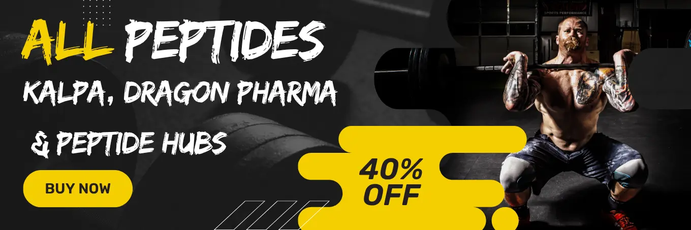 Save 40% on selected peptides