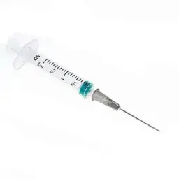 Becton Dickinson, USA 2ml Syringe with Needle