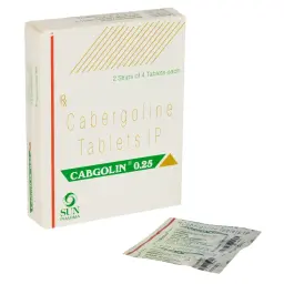 Sun Pharma, India Cabgolin 0.25 mg