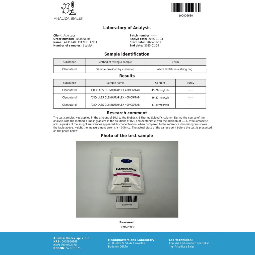 Axiolabs Clenbutaplex Axiolabs Clenbutaplex