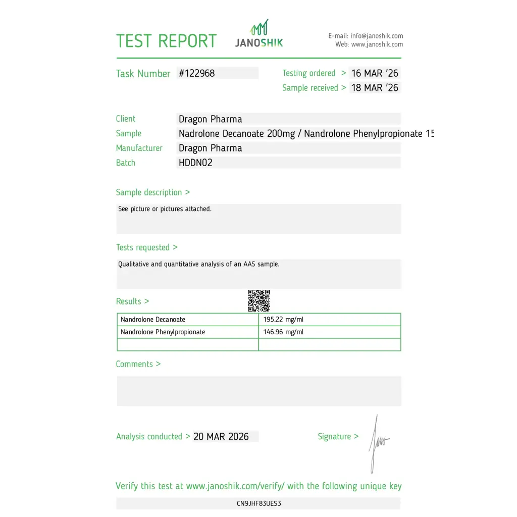 Dragon Pharma, Europe Deca 200 / NPP 150