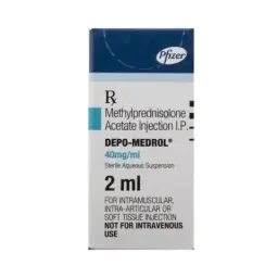 Pfizer Depo-Medrol 40 mg Injection 2 ml