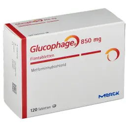 Merck Serono Glucophage 850mg