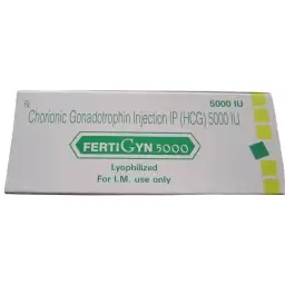 Sun Pharma, India HCG Fertigyn 5000iu
