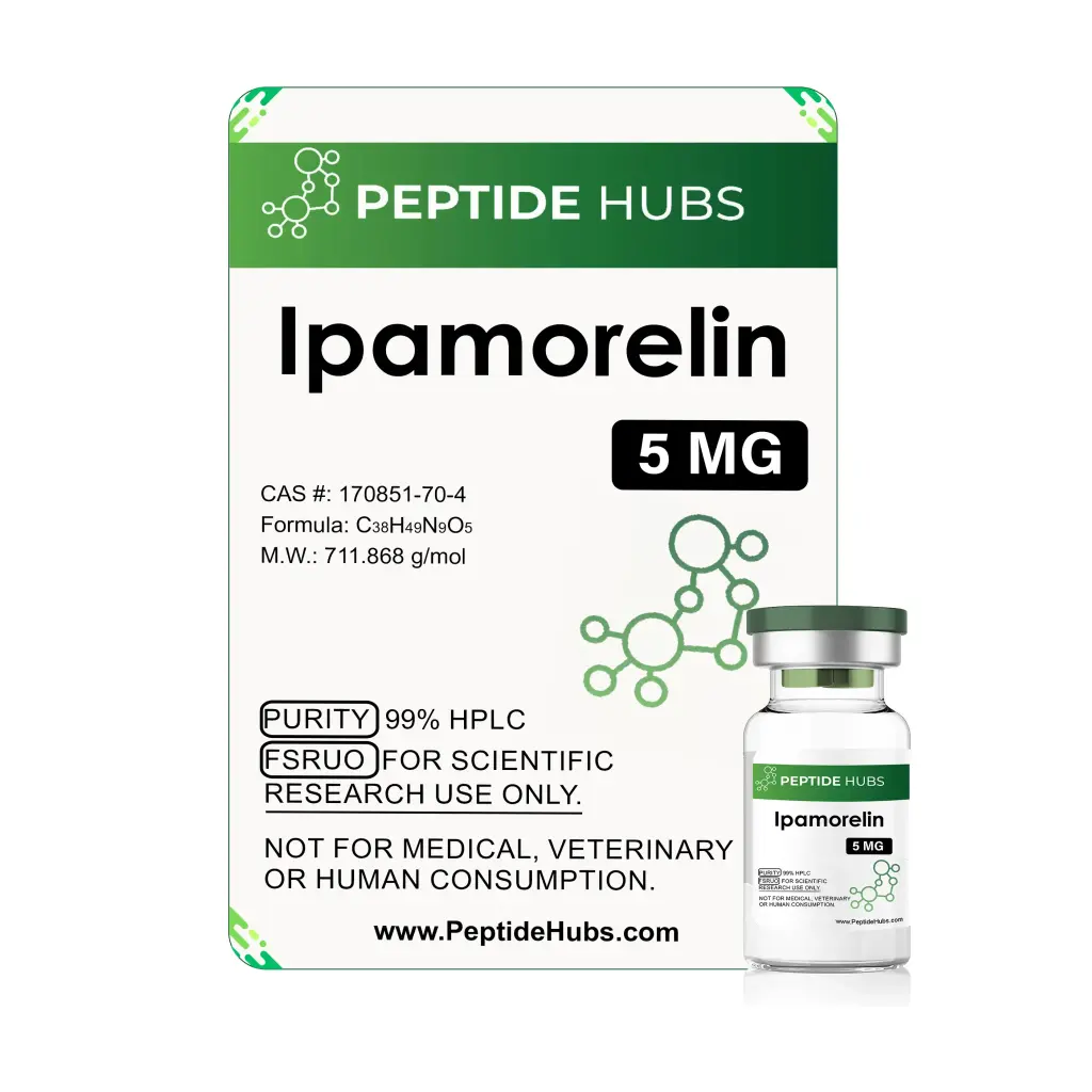 Peptide Hubs Ipamorelin 5mg Peptide Hubs Ipamorelin 5mg