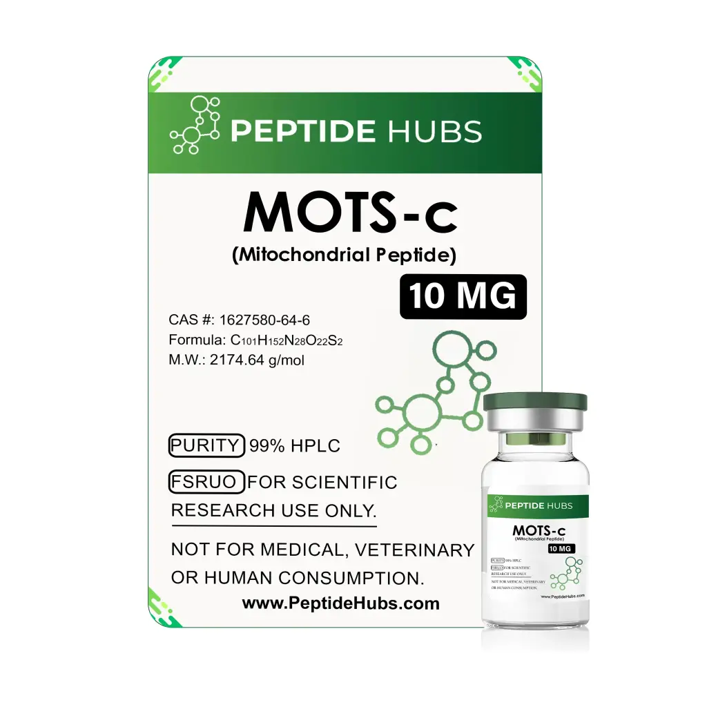 Peptide Hubs MOTS-c 10mg Peptide Hubs MOTS-c 10mg