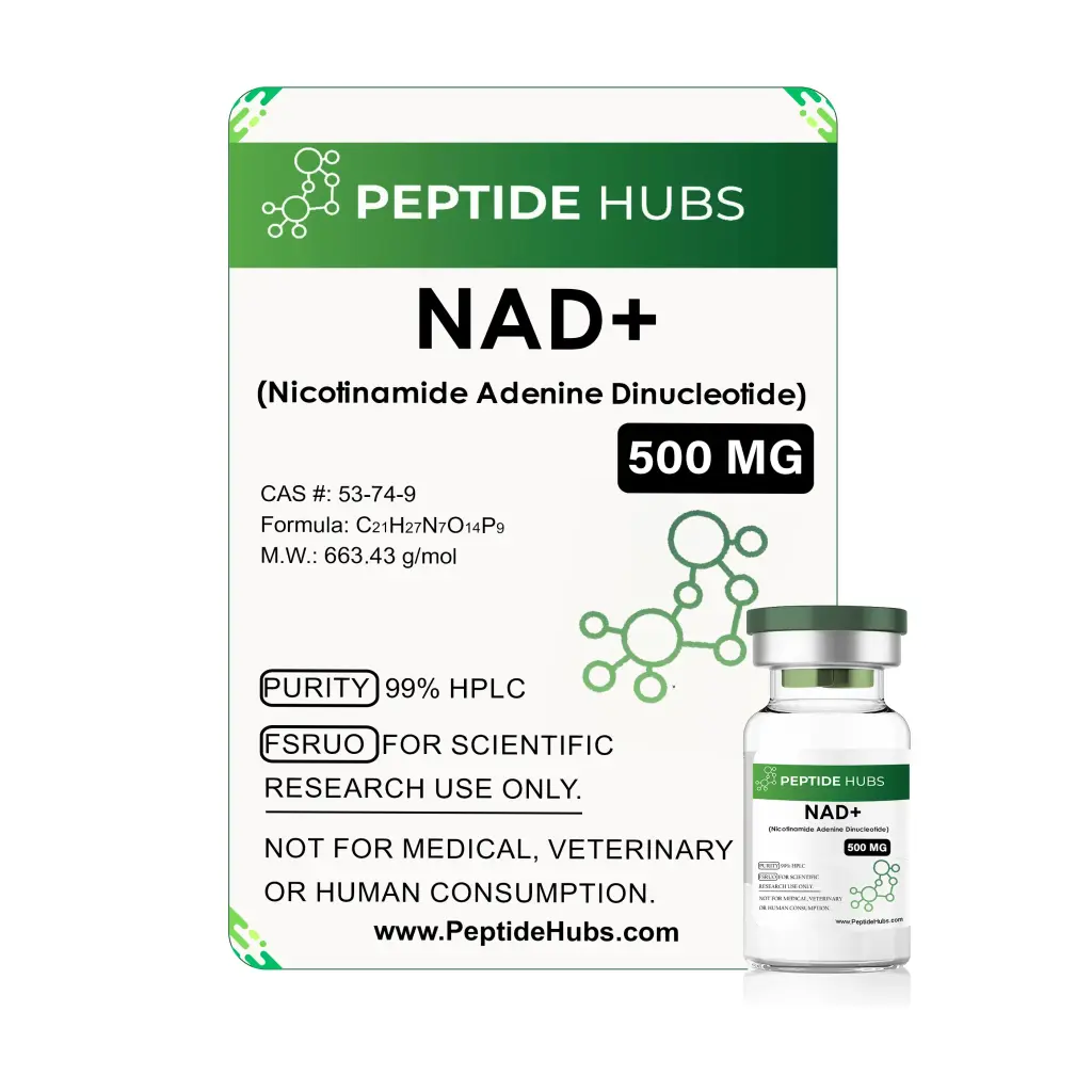 Peptide Hubs NAD+ 500mg