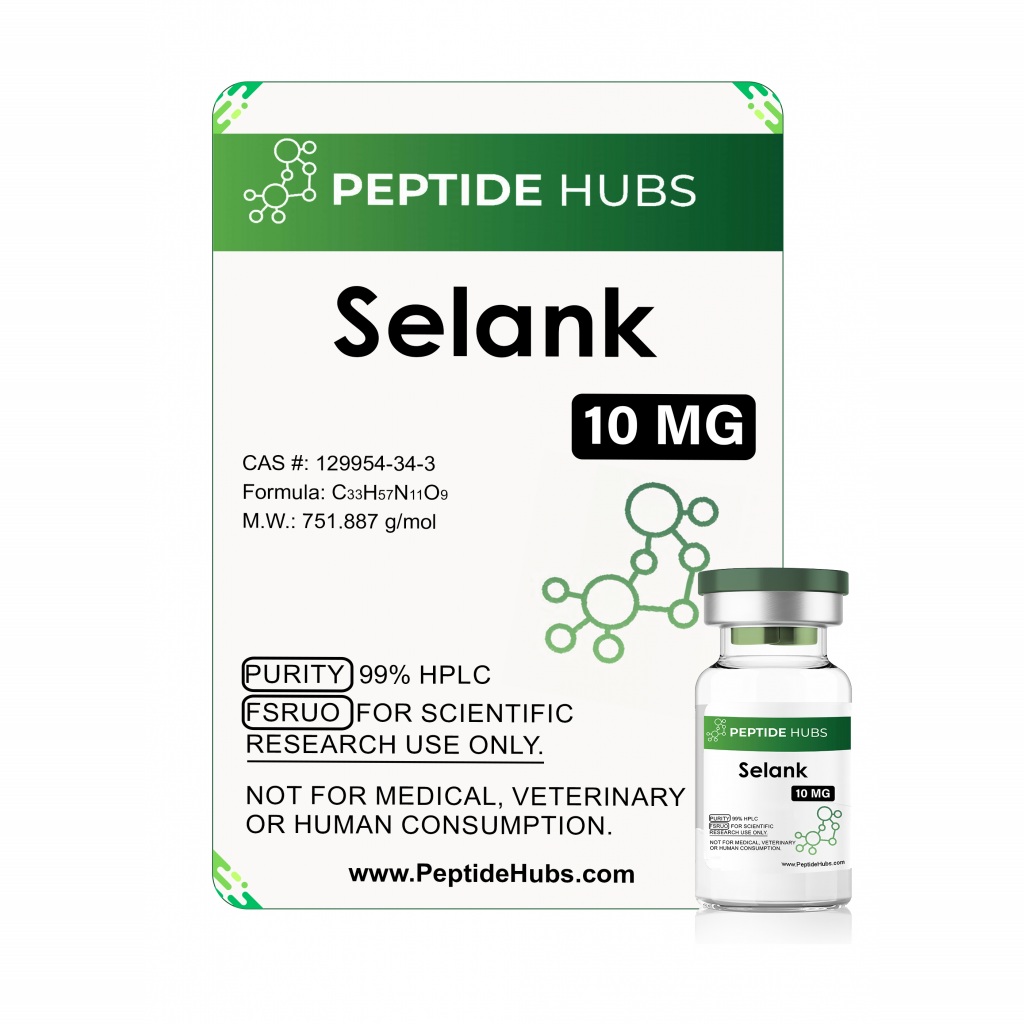 Peptide Hubs Selank 10mg Peptide Hubs Selank 10mg