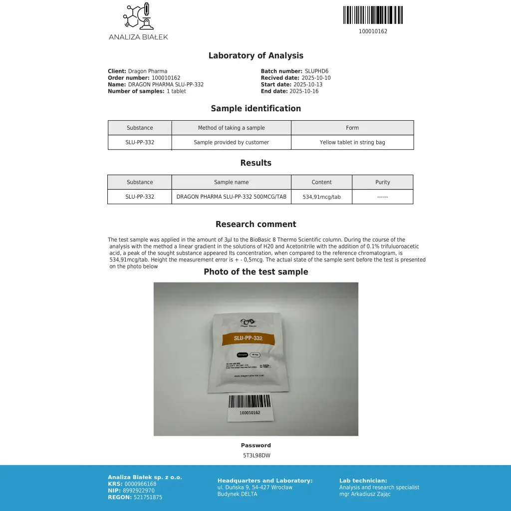 Dragon Pharma, Europe SLU-PP-332