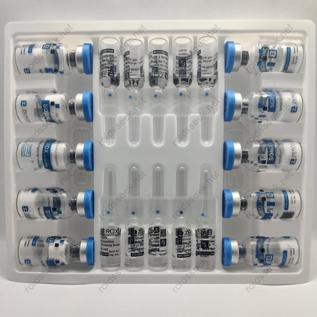 Zerox Pharmaceuticals Somatrox HGH Zerox Pharmaceuticals Somatrox HGH
