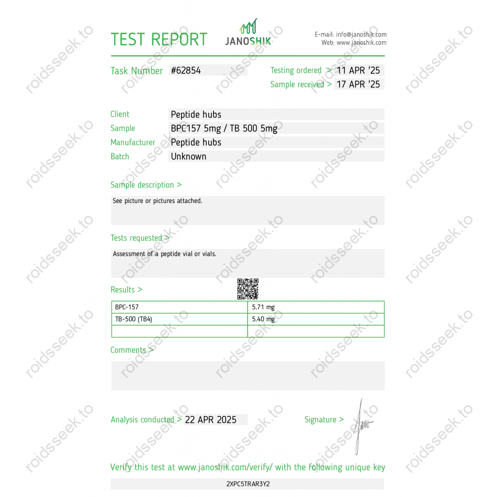 Peptide Hubs TB 500/BPC 157 Peptide Hubs TB 500/BPC 157