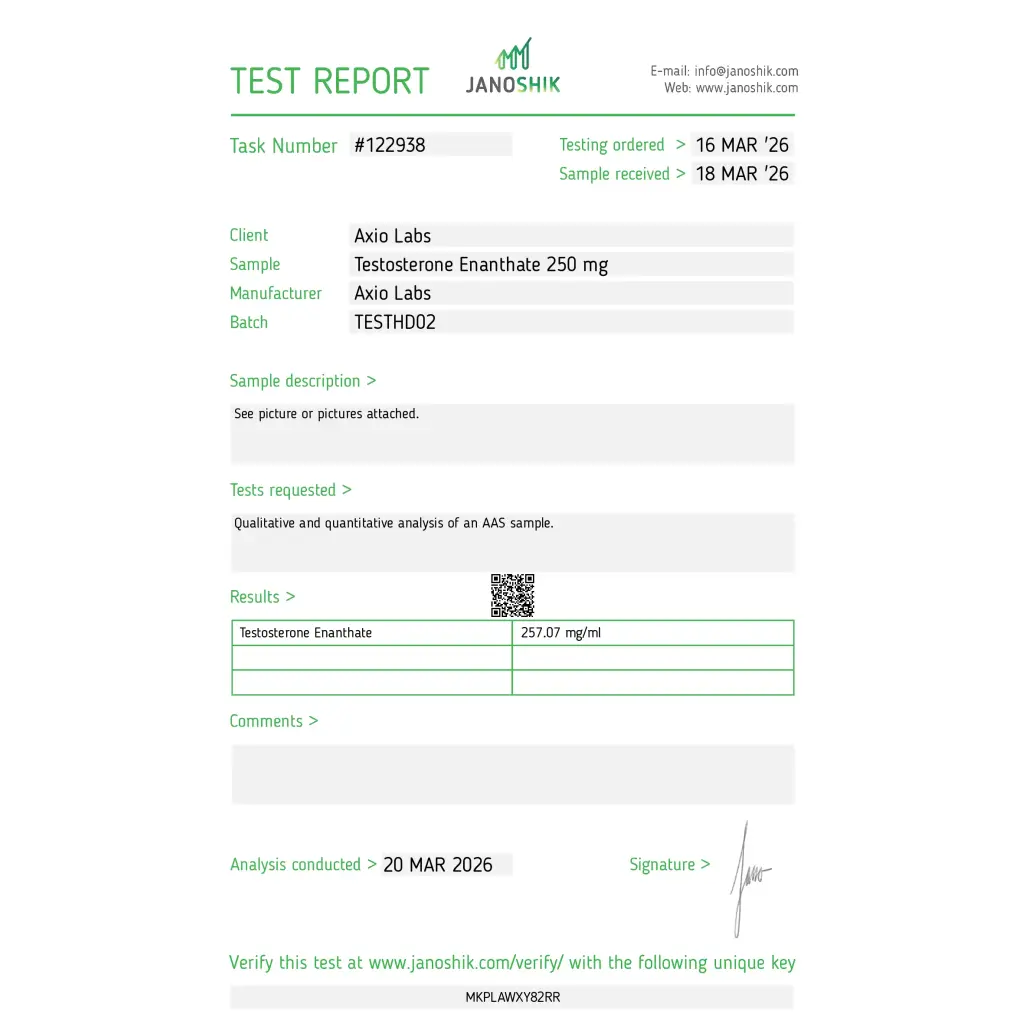 Axiolabs Testaplex E 250