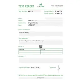 Dragon Pharma, Europe Winstrol 10